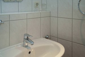 Bad der Ferienwohnung vom Sonnenhus Rügen im Ostseebad Sellin