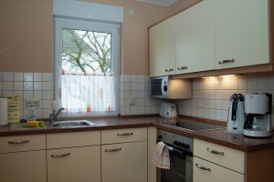 Sonnenhus Insel Rügen Küche der Ferienwohnung 1 im Ostseebad Sellin